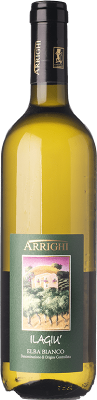 免费送货 | 白葡萄酒 Arrighi Ilagiù D.O.C. Elba 托斯卡纳 意大利 Ansonica — 安索尼卡, Procanico — 普罗卡尼科 75 cl