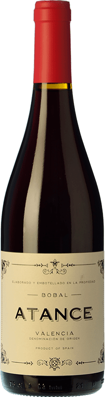 Envío gratis | Vino tinto Risky Grapes Atance D.O. Valencia Comunidad Valenciana España Bobal 75 cl