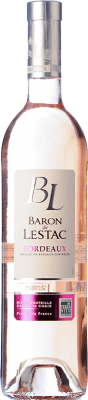 Baron de Lestac Bordeaux Rosé 年轻的 75 cl