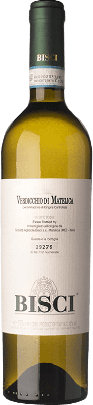 Envoi gratuit | Vin blanc Bisci D.O.C. Verdicchio di Matelica Marches Italie Verdicchio 75 cl