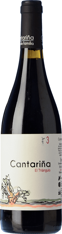 送料無料 | 赤ワイン Cantariña 3 El Triángulo D.O. Bierzo カスティーリャ・イ・レオン スペイン Mencía, Grenache Tintorera, Doña Blanca 75 cl