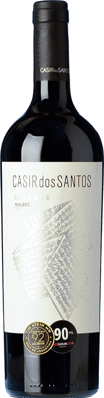 18,95 € | Красное вино Casir dos Santos Резерв I.G. Mendoza Мендоса Аргентина Malbec 75 cl