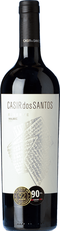 Free Shipping | Red Wine Casir dos Santos Reserve — Aged I.G. Mendoza Mendoza Argentina Malbec 75 cl