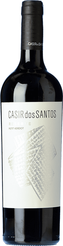 Free Shipping | Red Wine Casir dos Santos Reserve — Aged I.G. Mendoza Mendoza Argentina Petit Verdot 75 cl
