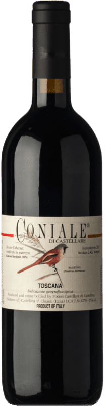 74,95 € | 红酒 Castellare di Castellina Coniale I.G.T. Toscana 托斯卡纳 意大利 Cabernet Sauvignon 75 cl
