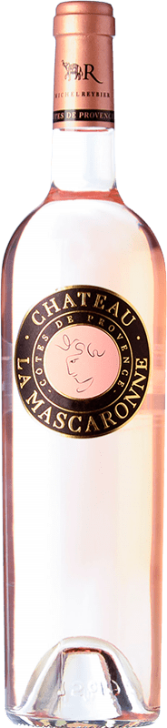 Envio grátis | Vinho rosé Château La Mascaronne Rosé Jovem A.O.C. Côtes de Provence Provença França Syrah, Grenache, Cinsault, Vermentino 75 cl