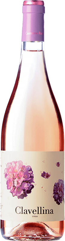 Free Shipping | Rosé wine Contreras Ruiz Clavellina Rosado Young D.O. Condado de Huelva Andalusia Spain Syrah 75 cl