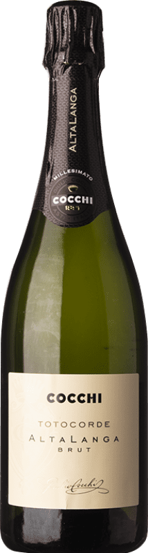 28,95 € 送料無料 | 白スパークリングワイン Cocchi Toto Corde Brut D.O.C. Alta Langa