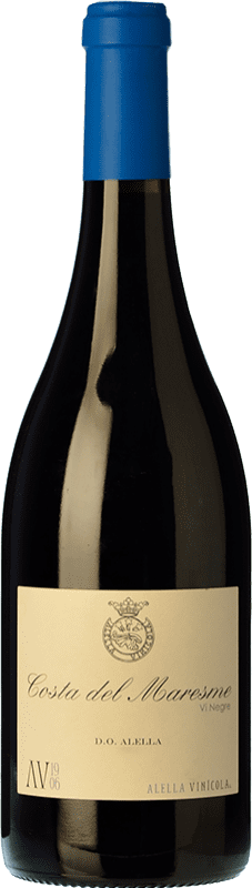 Free Shipping | Red wine Alella Costa del Maresme Negre Aged D.O. Alella Catalonia Spain Grenache 75 cl