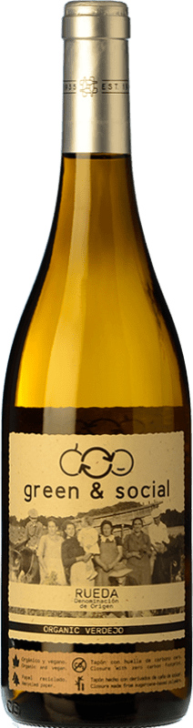 Spedizione Gratuita | Vino Bianco Cuatro Rayas Green & Social D.O. Rueda Castilla y León Spagna Verdejo 75 cl