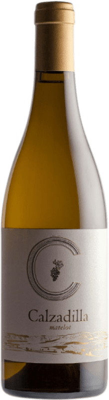 11,95 € | Белое вино Uribes Madero Calzadilla Matelot D.O.P. Vino de Pago Calzadilla Кастилья-Ла-Манча Испания Grenache White 75 cl