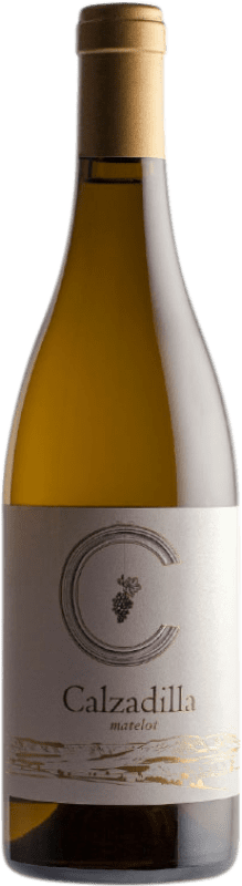 10,95 € Envío gratis | Vino blanco Uribes Madero Calzadilla Matelot D.O.P. Vino de Pago Calzadilla