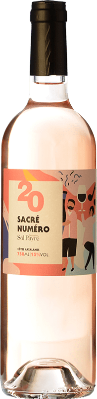 8,95 € Envio grátis | Vinho rosé Sol Payré Sacré Numéro Rosé Jovem I.G.P. Vin de Pays Côtes Catalanes