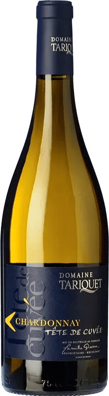 Бесплатная доставка | Белое вино Domaine du Tariquet Tête de Cuvée I.G.P. Vin de Pays Côtes de Gascogne Франция Chardonnay 75 cl