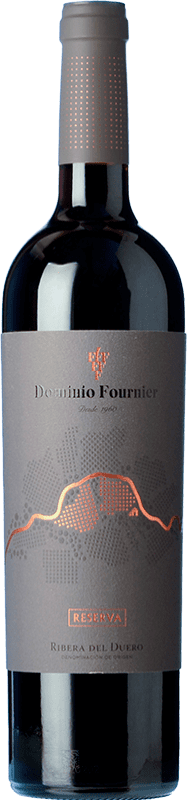 37,95 € | 红酒 González Byass Dominio Fournier 预订 D.O. Ribera del Duero 卡斯蒂利亚莱昂 西班牙 Tempranillo 75 cl
