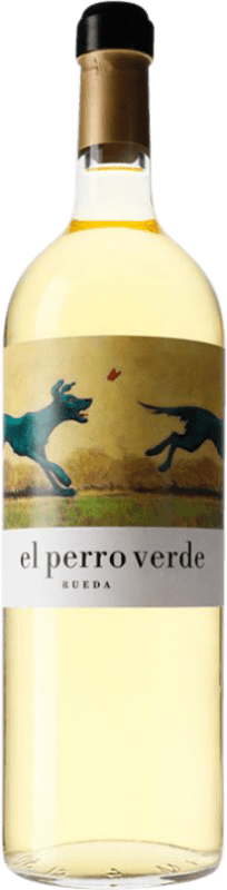 93,95 € | 白ワイン Ángel Lorenzo Cachazo El Perro Verde D.O. Rueda カスティーリャ・イ・レオン スペイン Verdejo — ベルデホ ジェロボアム・ダブルマグナムボトル 3 L
