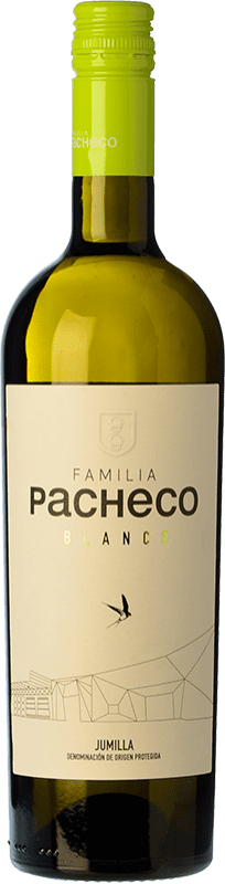 Бесплатная доставка | Белое вино Viña Elena Familia Pacheco Blanco D.O. Jumilla Регион Мурсия Испания Airén 75 cl