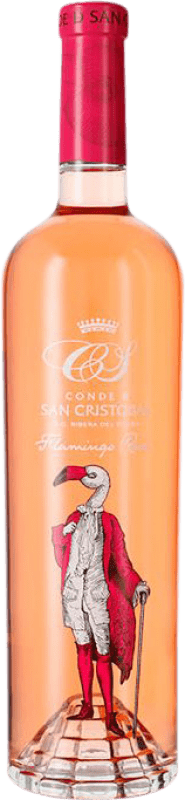 27,95 € | Rosé-Wein Conde de San Cristóbal Flamingo Rosé Jung D.O. Ribera del Duero Kastilien und León Spanien Tempranillo 75 cl