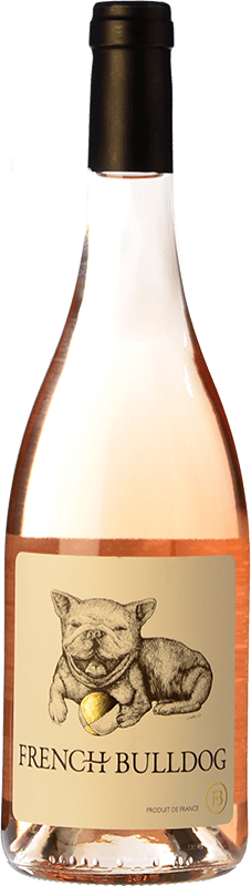 19,95 € 送料無料 | ロゼワイン Wines and Brands French Bulldog Rosé — ロゼ 若い I.G.P. Vin de Pays d'Oc