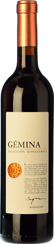 Envoi gratuit | Vin Rouge San Isidro Gémina Sélection D.O. Jumilla Région de Murcie Espagne Monastrell 75 cl