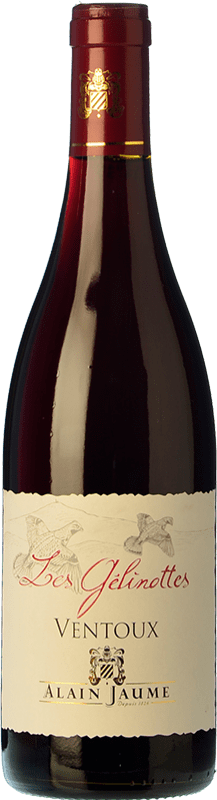 免费送货 | 红酒 Alain Jaume Les Gélinottes A.O.C. Côtes du Ventoux 罗纳 法国 Syrah, Grenache 75 cl