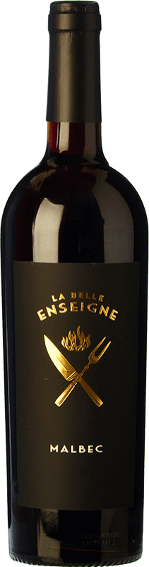 Spedizione Gratuita | Vino rosso LGI La Belle Enseigne I.G.P. Vin de Pays d'Oc Languedoc Francia Malbec 75 cl