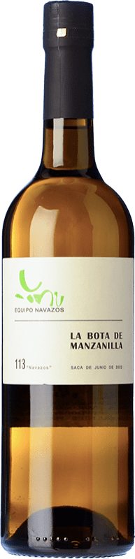 29,95 € | Verstärkter Wein Equipo Navazos La Bota de Manzanilla 113 D.O. Manzanilla-Sanlúcar de Barrameda Sanlúcar de Barrameda Spanien Palomino Fino 75 cl