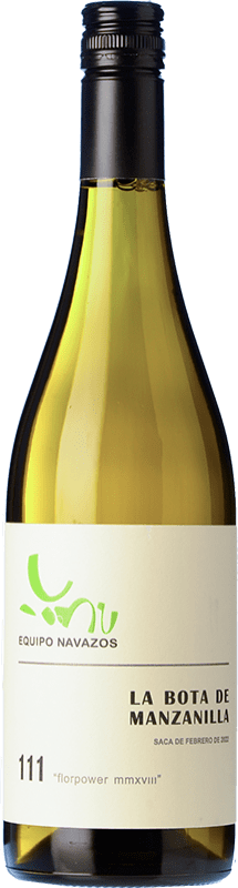 Kostenloser Versand | Verstärkter Wein Equipo Navazos La Bota Nº 11 Florpower MMXVIII D.O. Manzanilla-Sanlúcar de Barrameda Sanlúcar de Barrameda Spanien Palomino Fino 75 cl