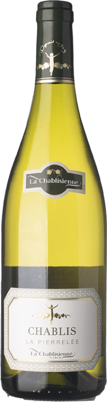 Envio grátis | Vinho branco La Chablisienne La Pierrelée A.O.C. Chablis Borgonha França Chardonnay 75 cl