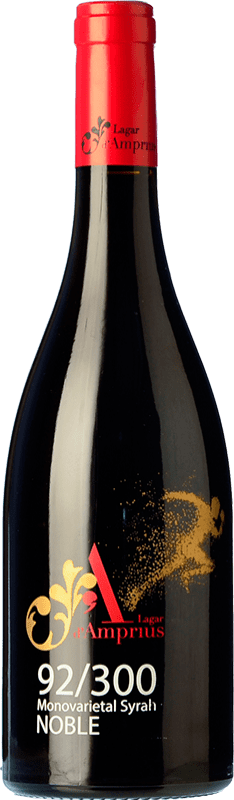 Бесплатная доставка | Красное вино Lagar d'Amprius 92/300 I.G.P. Vino de la Tierra Bajo Aragón Арагон Испания Syrah — Сира 75 cl