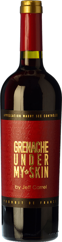 Spedizione Gratuita | Vino rosso Jeff Carrel Le Grenache Under My Skin A.O.C. Maury Rossiglione Francia Grenache 75 cl