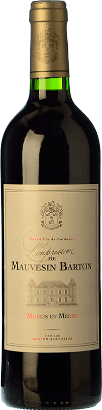 Бесплатная доставка | Красное вино Château Mauvesin Barton L'Impression A.O.C. Moulis-en-Médoc Бордо Франция Merlot — Мерло, Cabernet Sauvignon — Каберне Совиньон, Cabernet Franc — Каберне Фран 75 cl