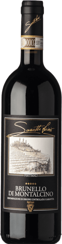 Бесплатная доставка | Красное вино Livio Sassetti Podere Pertimali D.O.C.G. Brunello di Montalcino Тоскана Италия Sangiovese — Санджовезе 75 cl