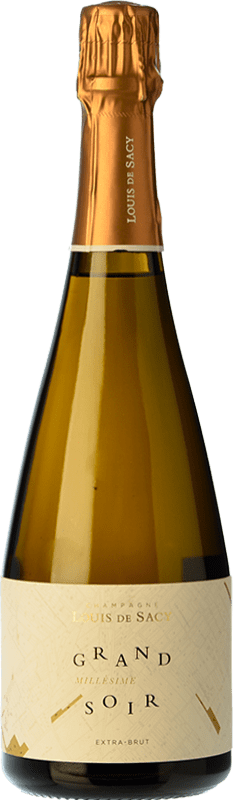 Envoi gratuit | Blanc mousseux Louis de Sacy Cuvée Grand Soir A.O.C. Champagne Champagne France Pinot Noir, Chardonnay 75 cl