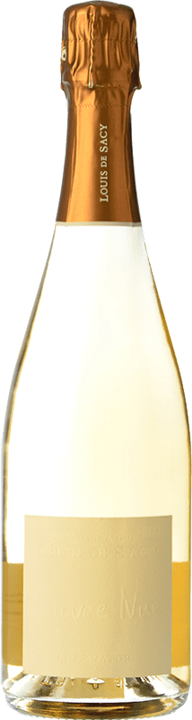 Kostenloser Versand | Weißer Sekt Louis de Sacy Cuvée Nue A.O.C. Champagne Champagner Frankreich Spätburgunder, Chardonnay 75 cl