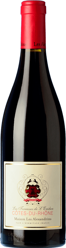 10,95 € 送料無料 | 赤ワイン Domaine Les Alexandrins Terrasses Rouge A.O.C. Côtes du Rhône