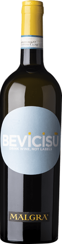 送料無料 | 白ワイン Malgrà Bevicisù D.O.C. Piedmont ピエモンテ イタリア Chardonnay, Sauvignon 75 cl