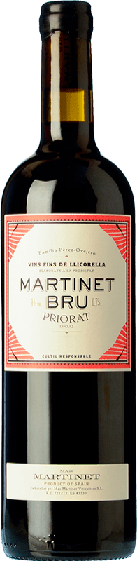 29,95 € | Red wine Mas Martinet Bru D.O.Ca. Priorat Catalonia Spain Merlot, Syrah, Grenache, Cabernet Sauvignon, Carignan Bottle 75 cl