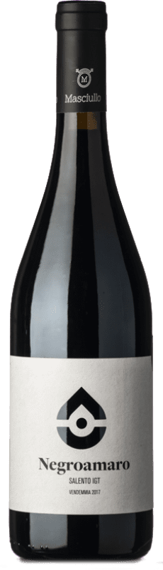 Envoi gratuit | Vin rouge Masciullo I.G.T. Salento Pouilles Italie Negroamaro 75 cl