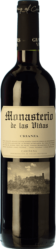 4,95 € Бесплатная доставка | Красное вино Grandes Vinos Monasterio de las Viñas Crianza — Крианса D.O. Cariñena