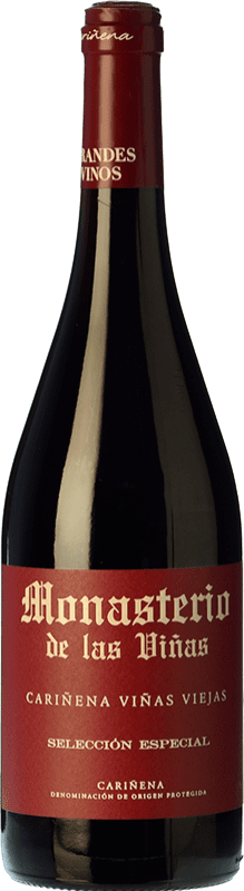 11,95 € | 红酒 Grandes Vinos Monasterio de las Viñas Old Vine D.O. Cariñena 阿拉贡 西班牙 Carignan 75 cl