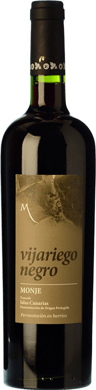 Envío gratis | Vino tinto Monje Islas Canarias España Vijariego Negro 75 cl