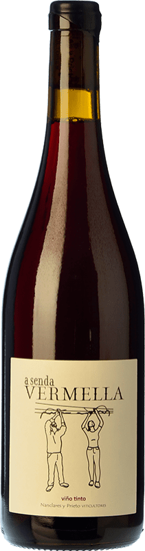 23,95 € | Red wine Nanclares A Senda Vermella Spain Mencía, Caíño Black 75 cl