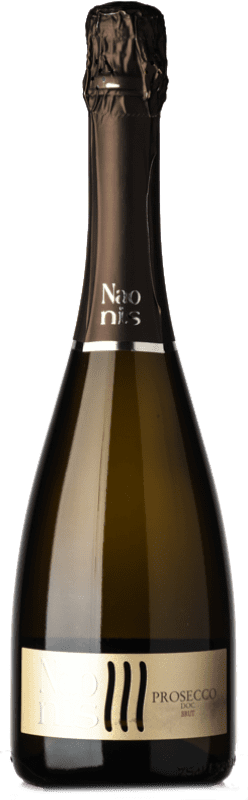 Бесплатная доставка | Белое игристое Naonis La Delizia брют D.O.C. Prosecco Венето Италия Glera 75 cl