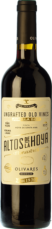 Free Shipping | Red wine Olivares Alto de la Hoya D.O. Jumilla Region of Murcia Spain Grenache, Monastrell 75 cl