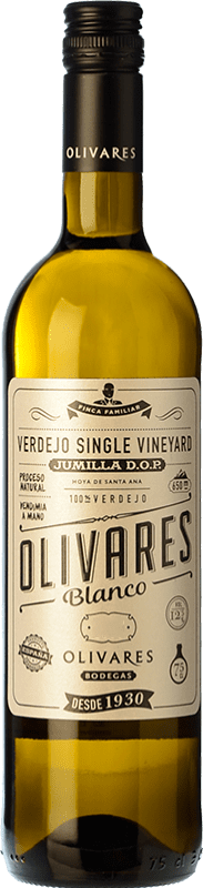 6,95 € Kostenloser Versand | Weißwein Olivares Blanco D.O. Jumilla