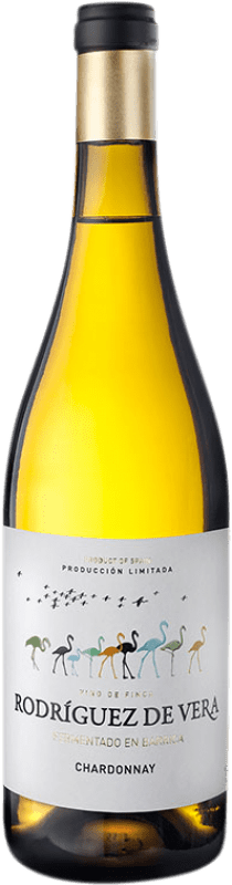 Бесплатная доставка | Белое вино Rodríguez de Vera D.O. Almansa Кастилья-Ла-Манча Испания Chardonnay 75 cl