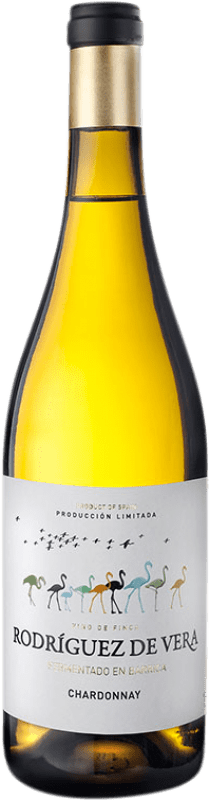 Envio grátis | Vinho branco Pepe Rodríguez de Vera D.O. Almansa Castela-Mancha Espanha Chardonnay 75 cl