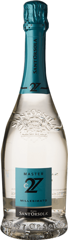 7,95 € Бесплатная доставка | Белое игристое Sant'Orsola Cuvée Extradry Master C27 Экстра сухой D.O.C. Prosecco