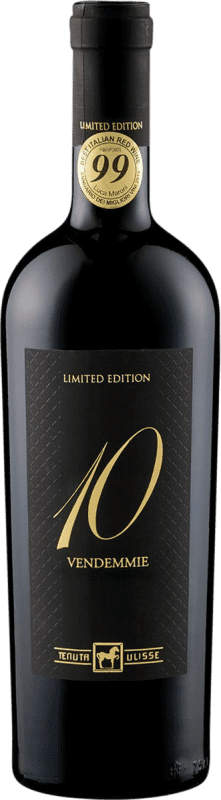 37,95 € Free Shipping | Red wine Tenuta Ulisse 10 Vendemmie Limited Edition Rosso